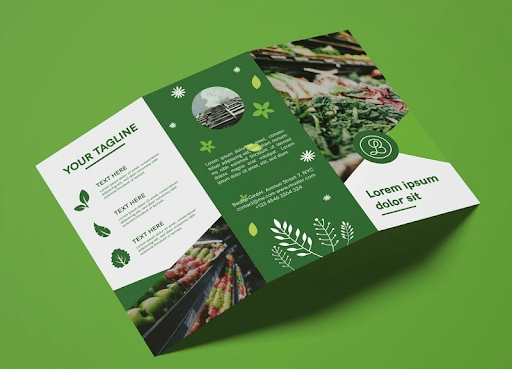 brochure ẩm thực